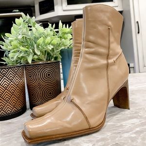 Antonio Melani leather booties size 7